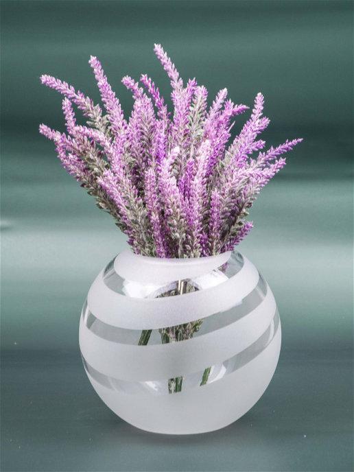 A beautifully hand-painted glass vase with unique designs, showcasing a white interior and vibrant colors, perfect for home decor.