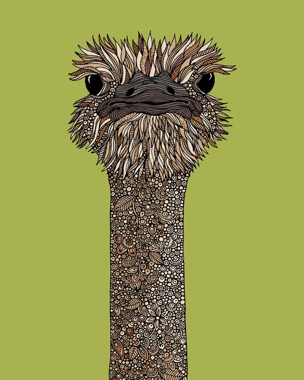 An 8x10 artwork printed on photographic paper, showcasing vibrant colors and intricate details, ready to be framed.