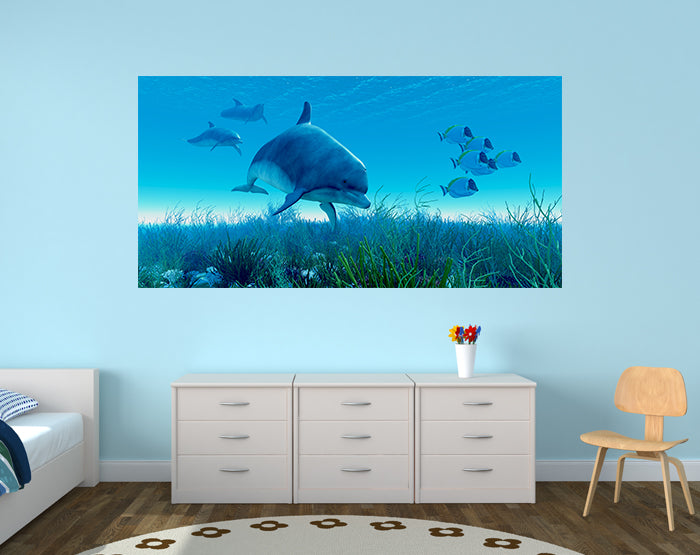 A vibrant collection of removable wall decals showcasing various designs, perfect for home decoration.