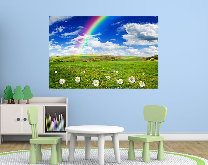 A collection of colorful and stylish removable wall decals displayed on a smooth surface, showcasing various designs suitable for home decor.