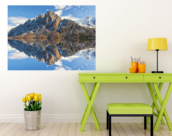 A collection of colorful and stylish removable wall decals displayed on a smooth surface, showcasing various designs suitable for home decor.