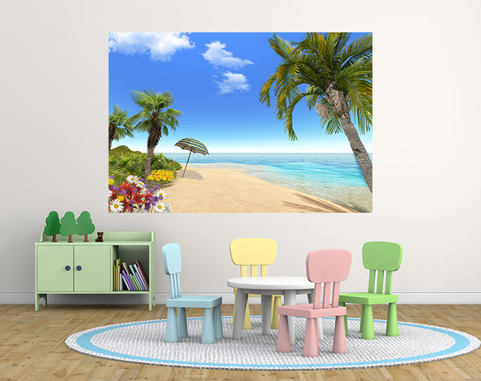 A collection of colorful and stylish removable wall decals displayed on a smooth surface, showcasing various designs suitable for home decor.