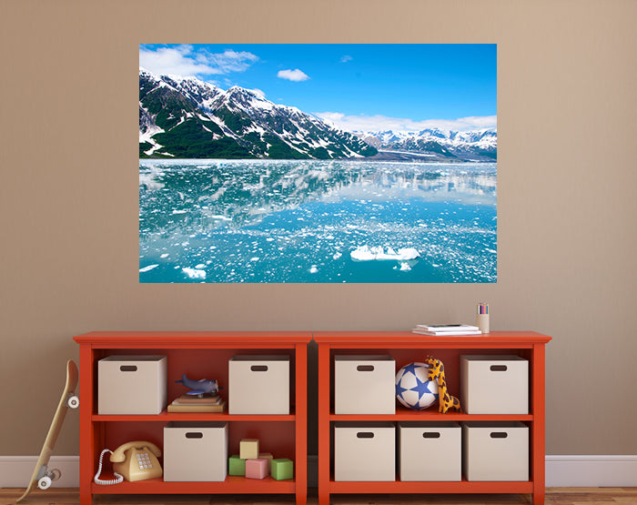 A collection of colorful and stylish removable wall decals displayed on a smooth wall, showcasing various designs suitable for different rooms.