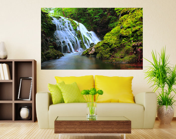 A collection of colorful and stylish removable wall decals displayed on a smooth surface, showcasing various designs suitable for home decor.