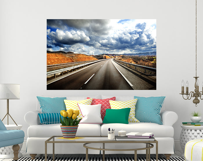 A collection of colorful and stylish removable wall decals displayed on a smooth surface, showcasing various designs suitable for home decor.