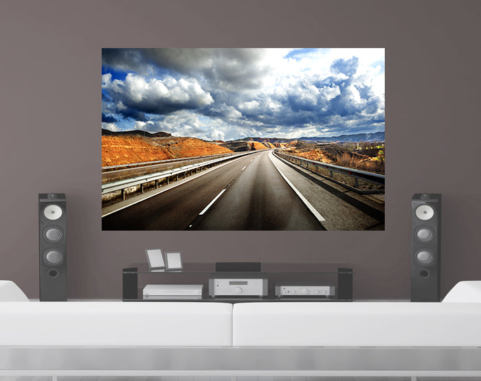 A collection of colorful and stylish removable wall decals displayed on a smooth surface, showcasing various designs suitable for home decor.