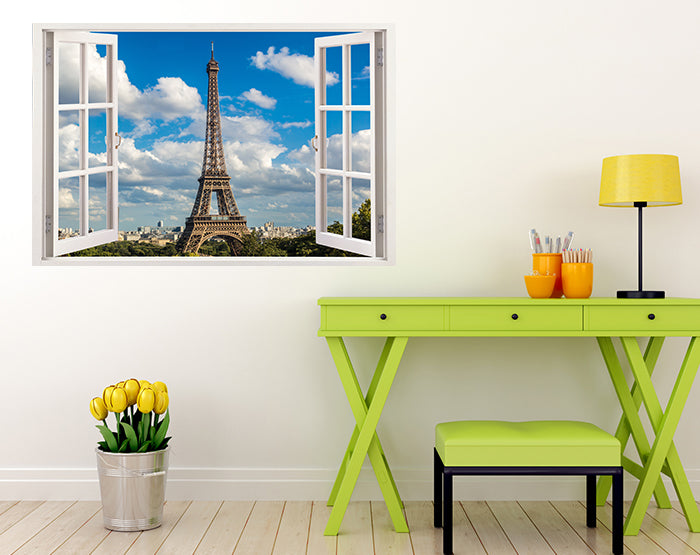 A collection of colorful removable wall decals displayed on a smooth surface, showcasing various designs and patterns.