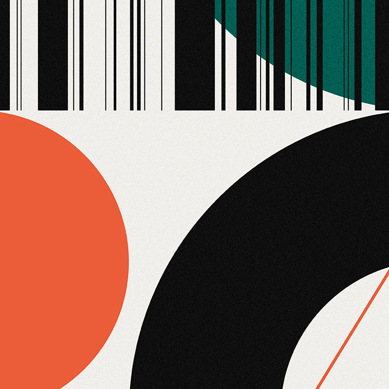 Vibrant Kontrast poster featuring a striking contrast of light and dark colors, perfect for home or office decor.