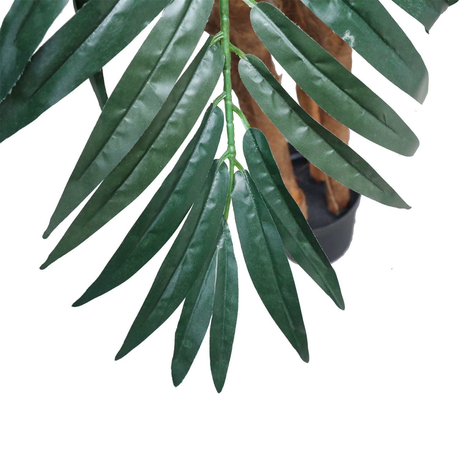 Large Tropical Palm Tree standing 300cm tall with lush green fronds, perfect for indoor decoration.
