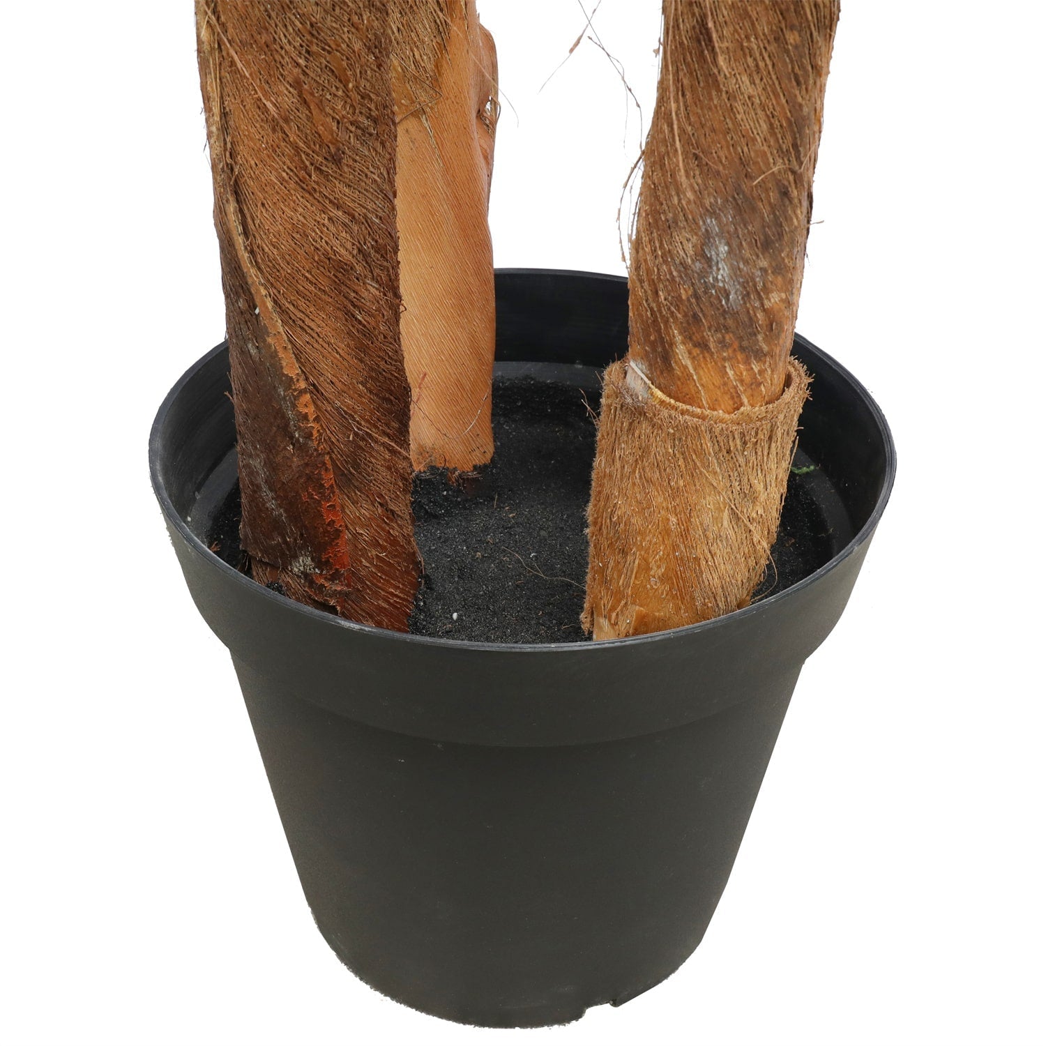 Large Tropical Palm Tree standing 300cm tall with lush green fronds, perfect for indoor decoration.