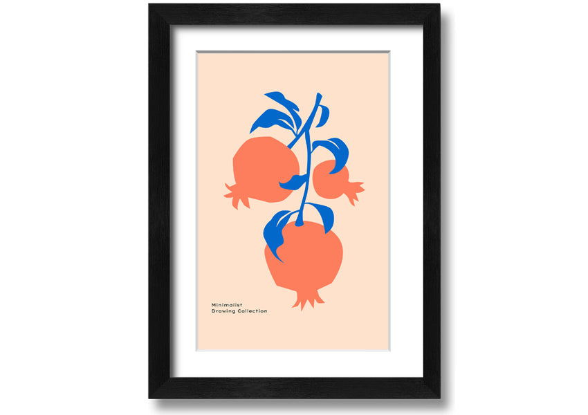 A vibrant framed print of lovely orange flowers, showcasing their bright colors and intricate details, ready to hang on the wall.