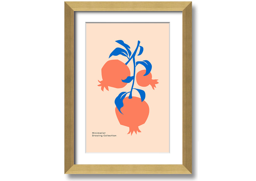 A vibrant framed print of lovely orange flowers, showcasing their bright colors and intricate details, ready to hang on the wall.