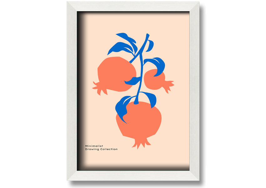 A vibrant framed print of lovely orange flowers, showcasing their bright colors and intricate details, ready to hang on the wall.