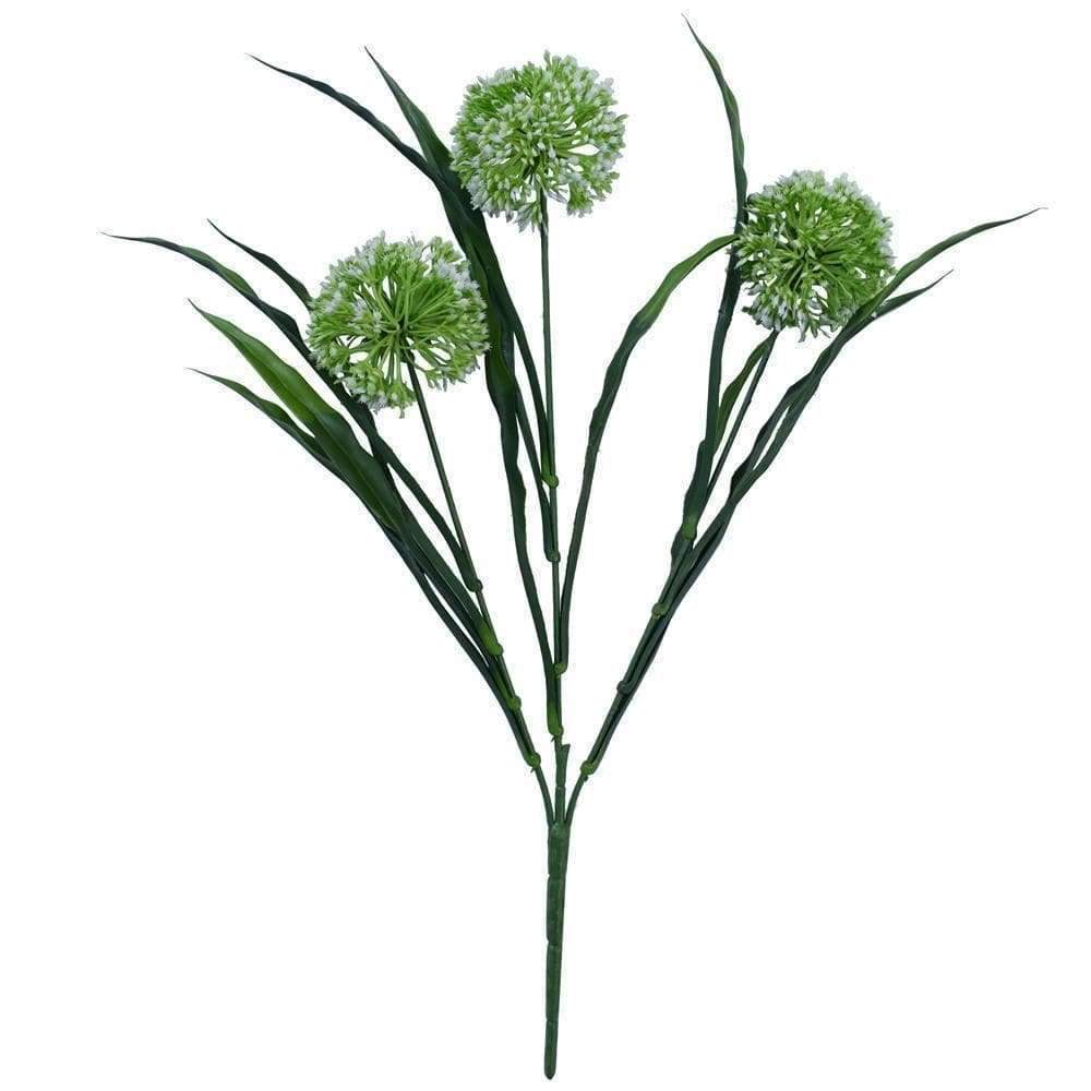 Lush Flowering Artificial Stem featuring beautiful white hydrangea flowers, perfect for floral arrangements and home decor.