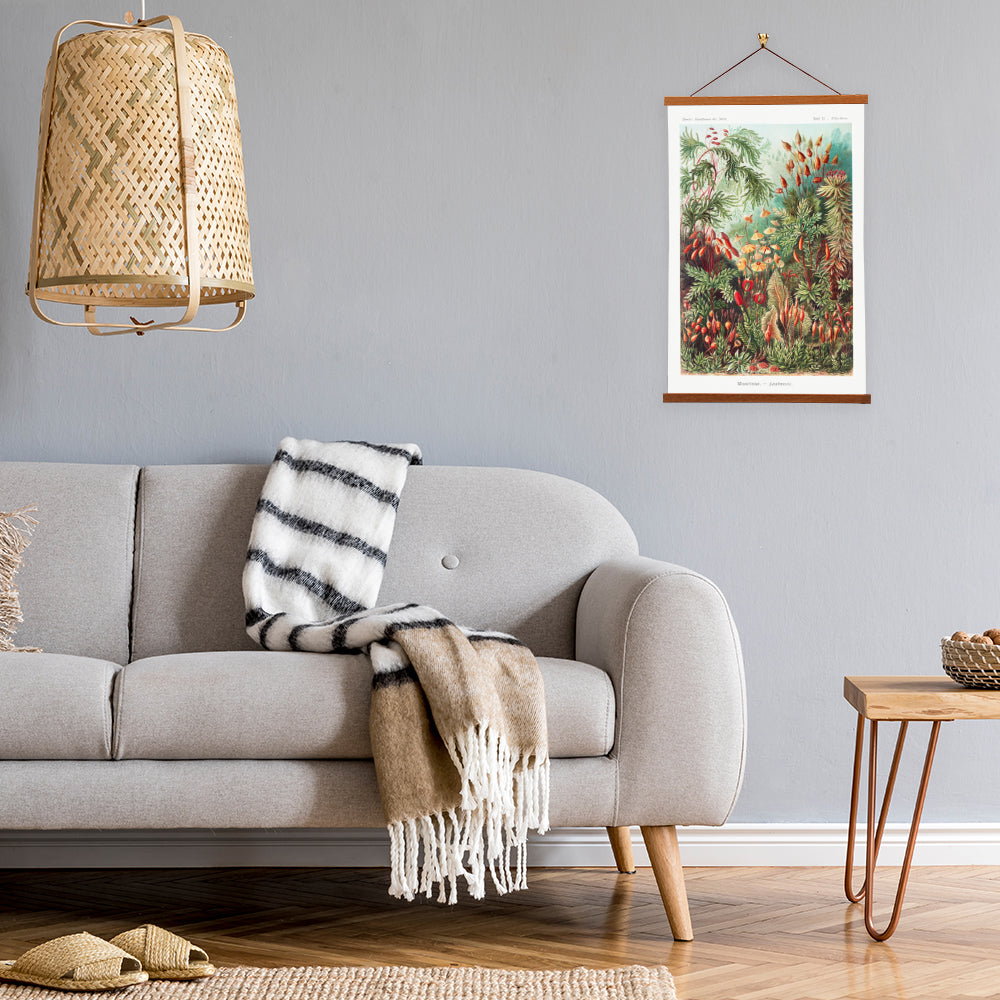 Cozy living room with decor.