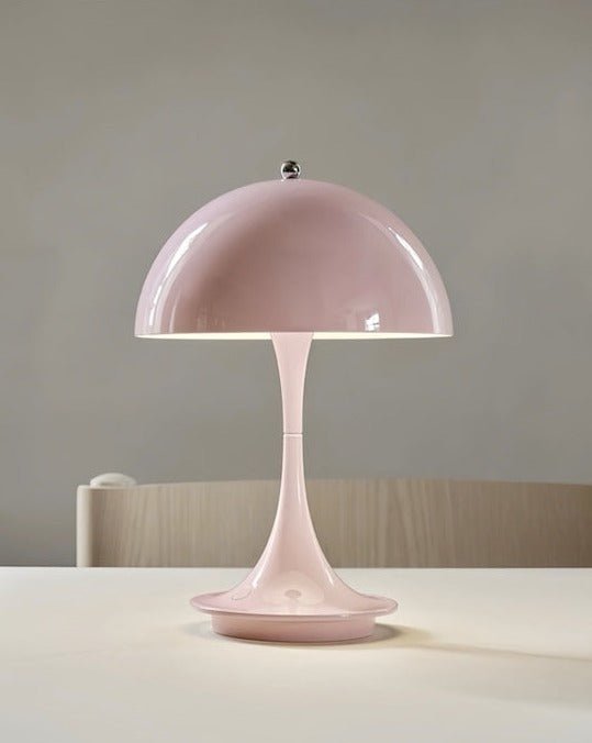Nordic Style Cute Minimalist Dimmable Lamp with a softly curved shade and slender base, perfect for modern decor.