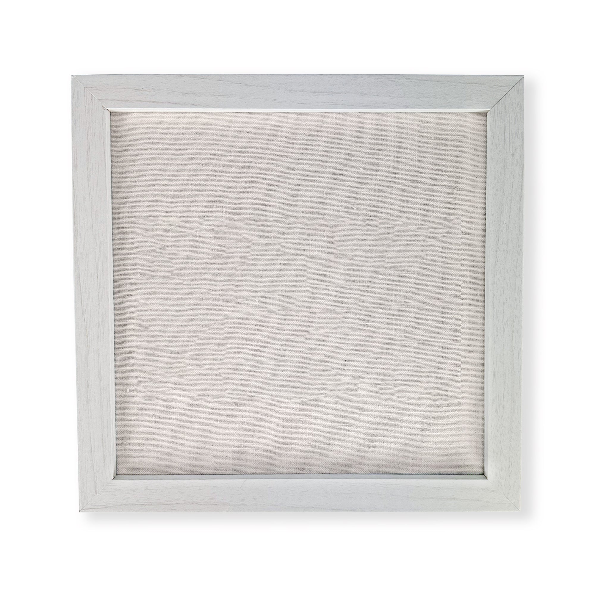 Oh What Fun Framed Sign with a stylized wood frame, featuring eco-friendly printing on a linen-look background.