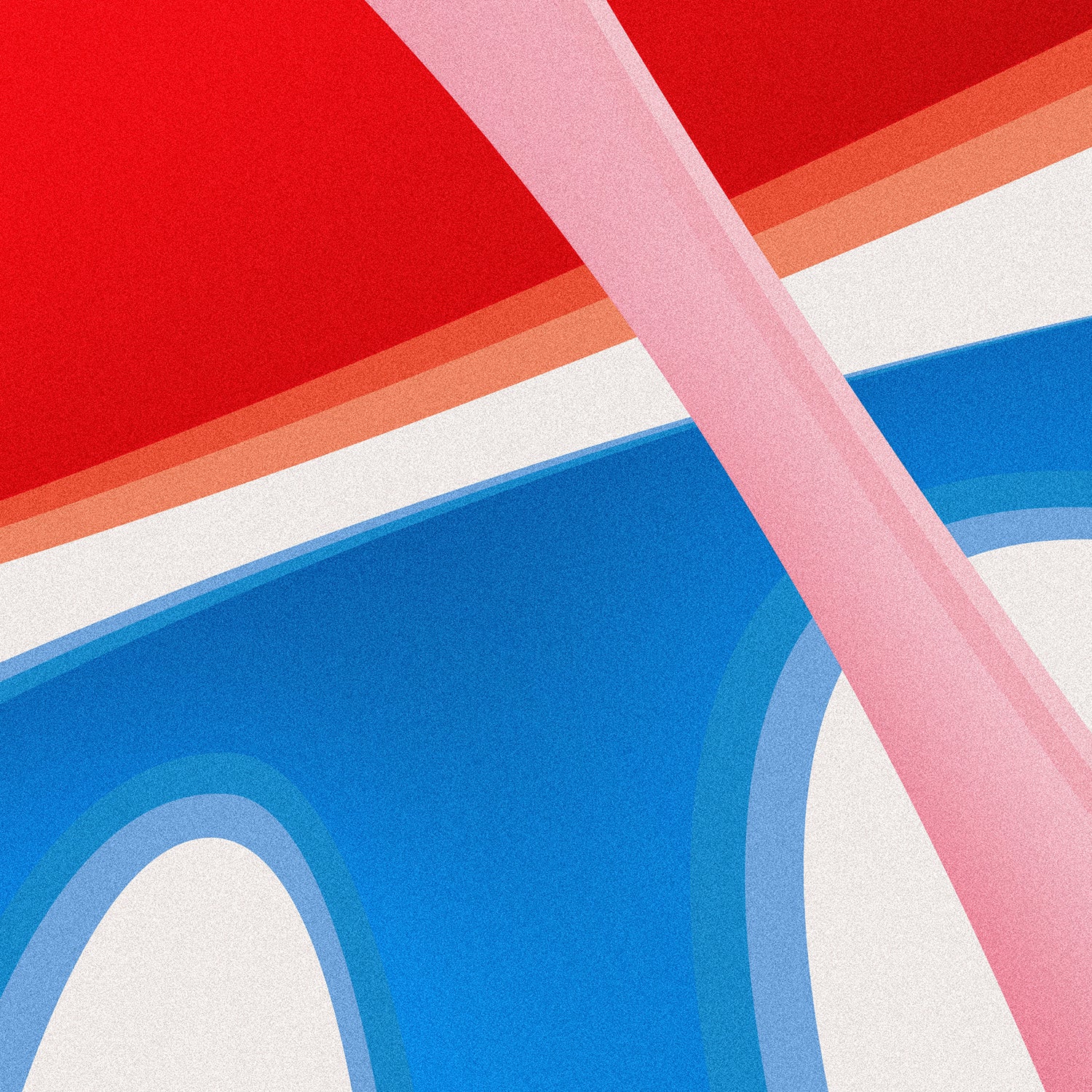 A vibrant Organic Flow poster featuring colorful abstract designs on thick matte paper, perfect for home or office decor.