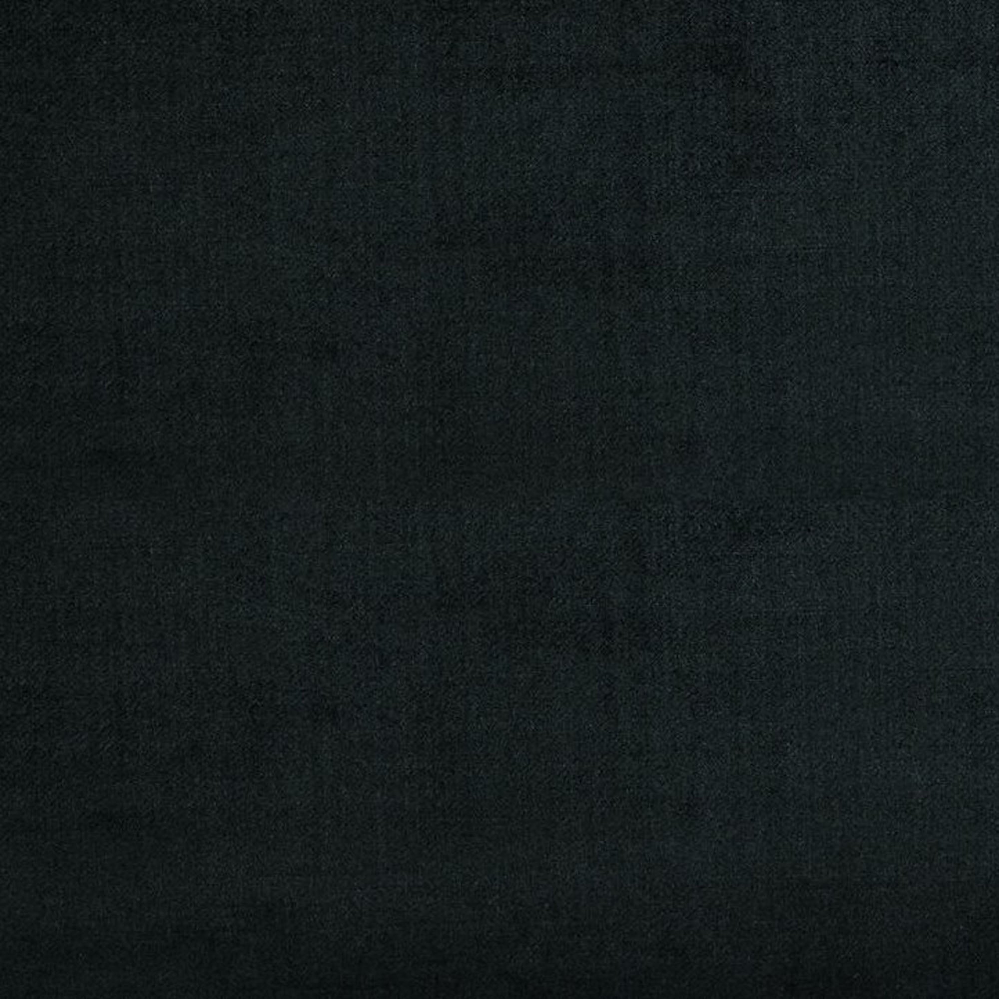 Plutus Black Solid Shiny Velvet Luxury Throw Pillow showcasing its luxurious shiny velvet texture and elegant design.