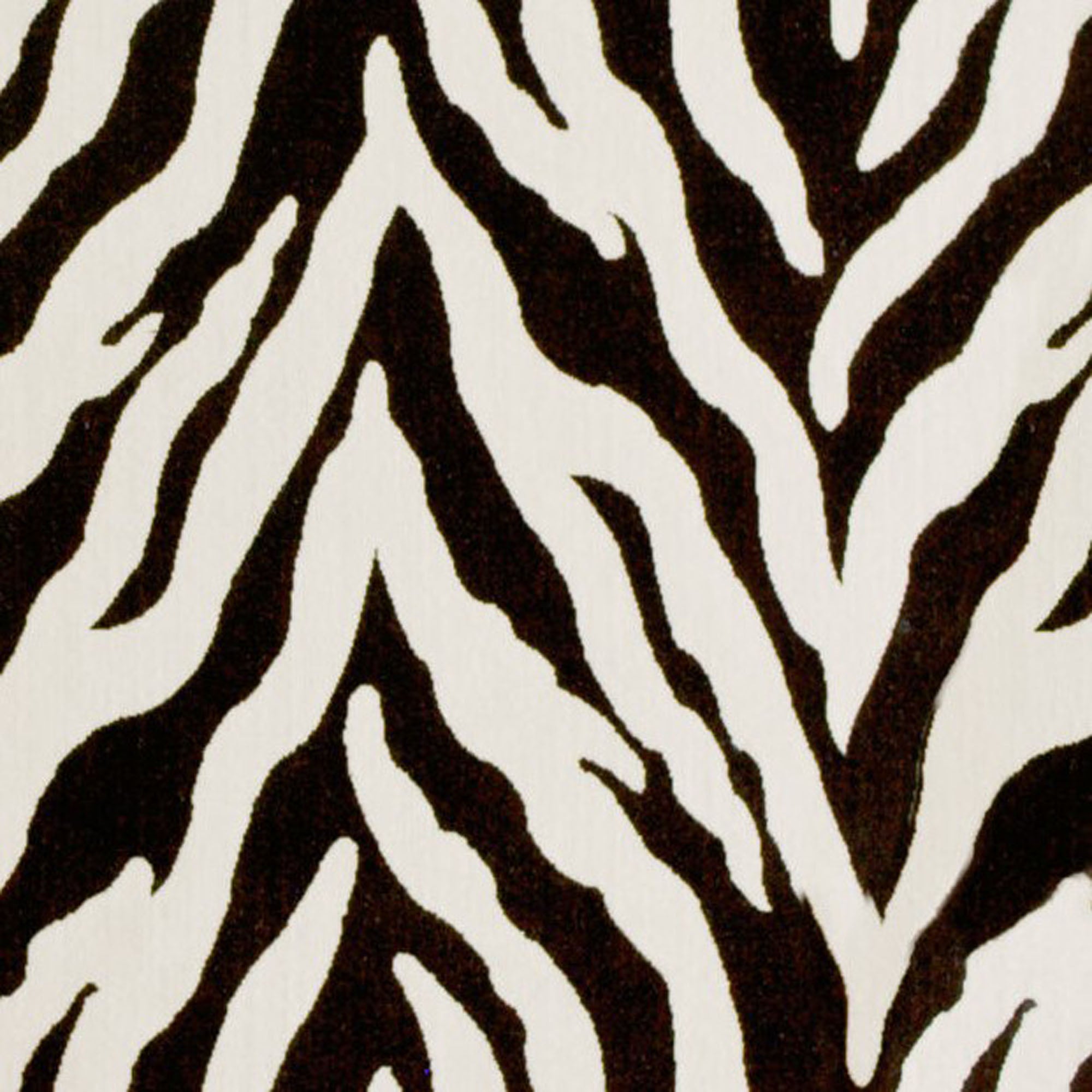 Plutus Ebony/Ivory Zebra Print Velvet Luxury Throw Pillow showcasing a bold zebra pattern in luxurious velvet fabric.
