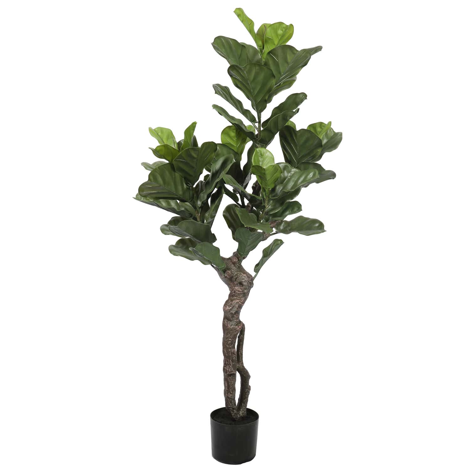 Premium Handcrafted Artificial Fiddle Leaf Fig Tree, 150cm tall with realistic leaves and detailed trunk, perfect for indoor and outdoor decor.