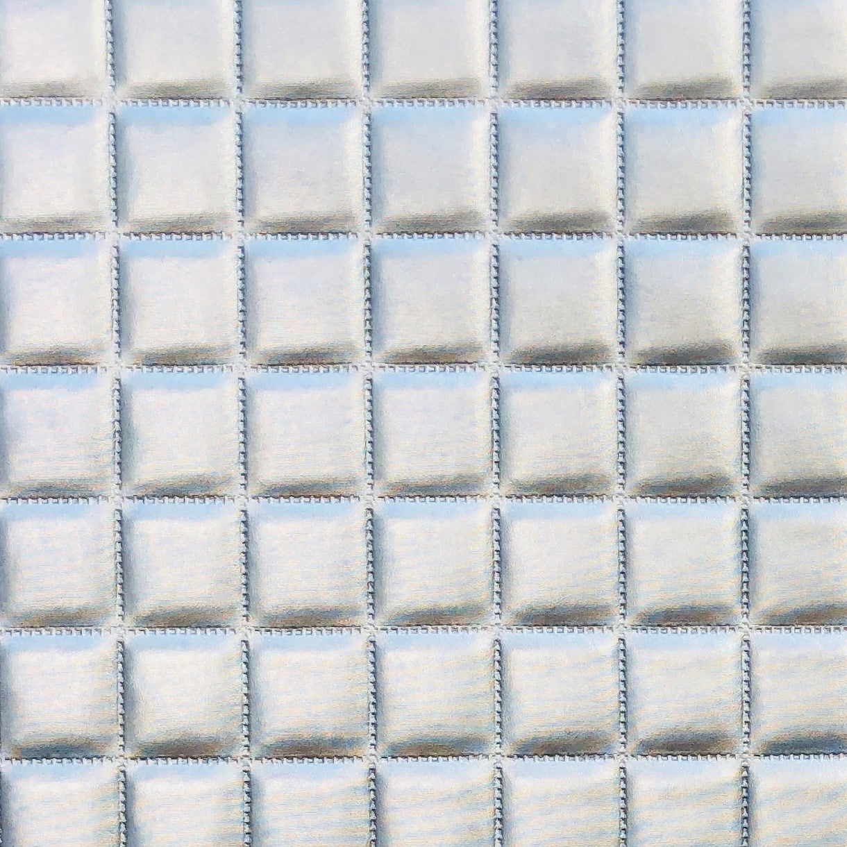 Silverton Silver Artificial Leather Luxury Throw Pillow showcasing its elegant design and luxurious texture.