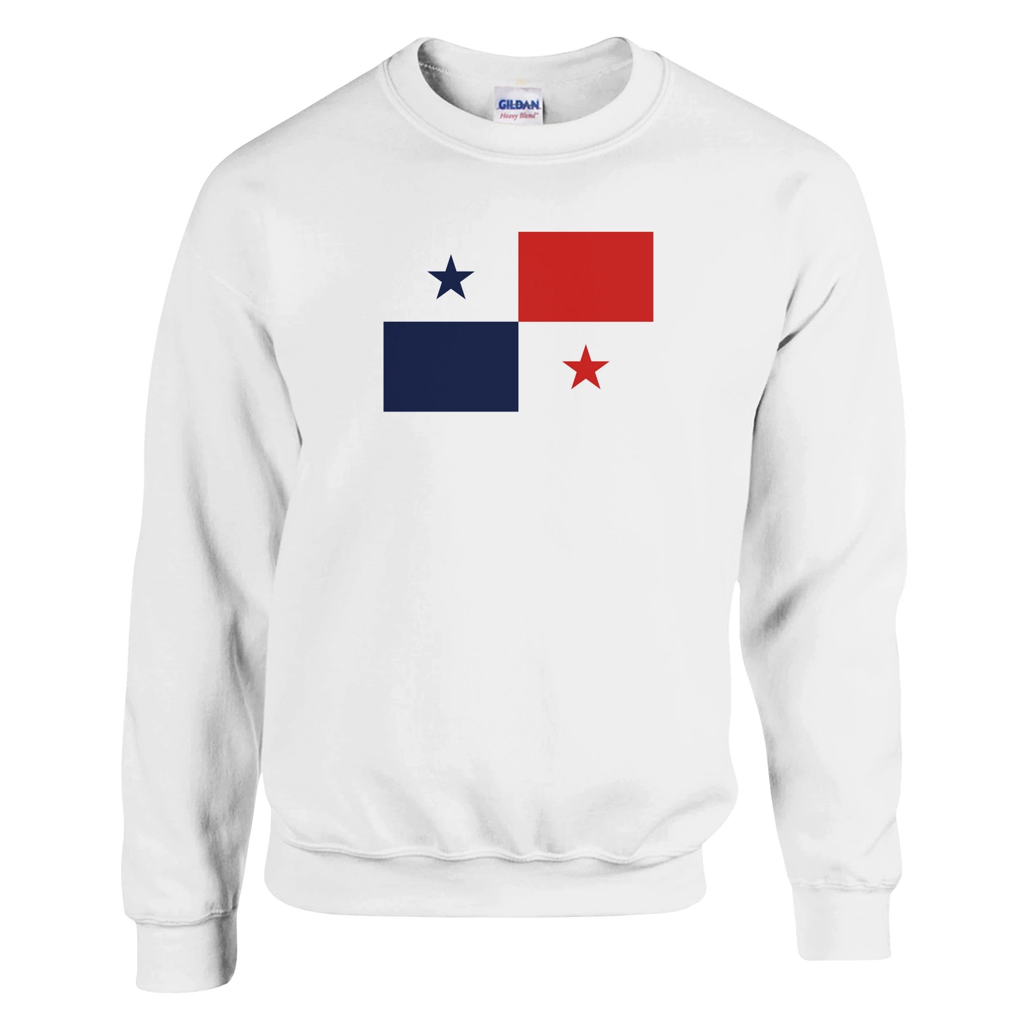 Sweat-shirt Drapeau du Panama en coton et polyester, avec des coutures renforcées et un design classique.