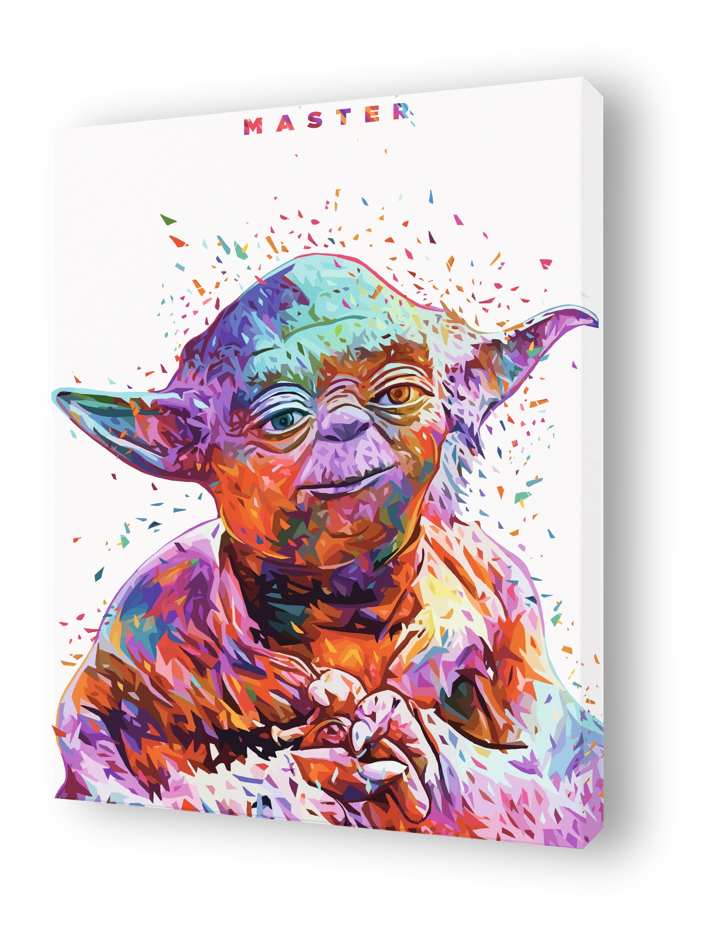 Tableau MASTER WHITE by Alessandro Pautasso, showcasing vibrant vector art and mixed media design.