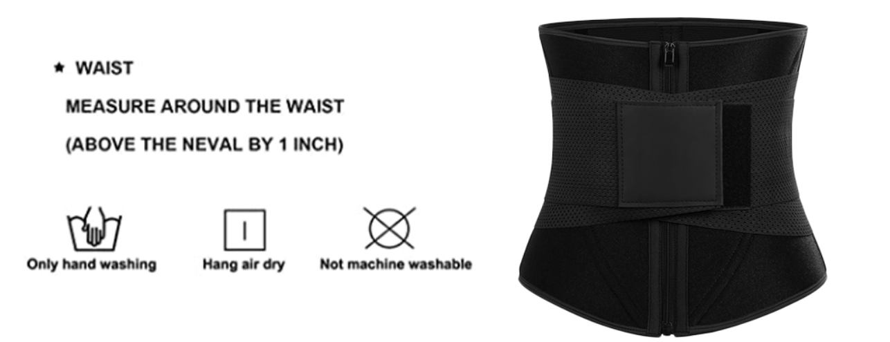 Ultra Light Red Neoprene Waist Trainer with 10 Steel Bones, featuring a zipper front closure and adjustable waistband for comfort and support.