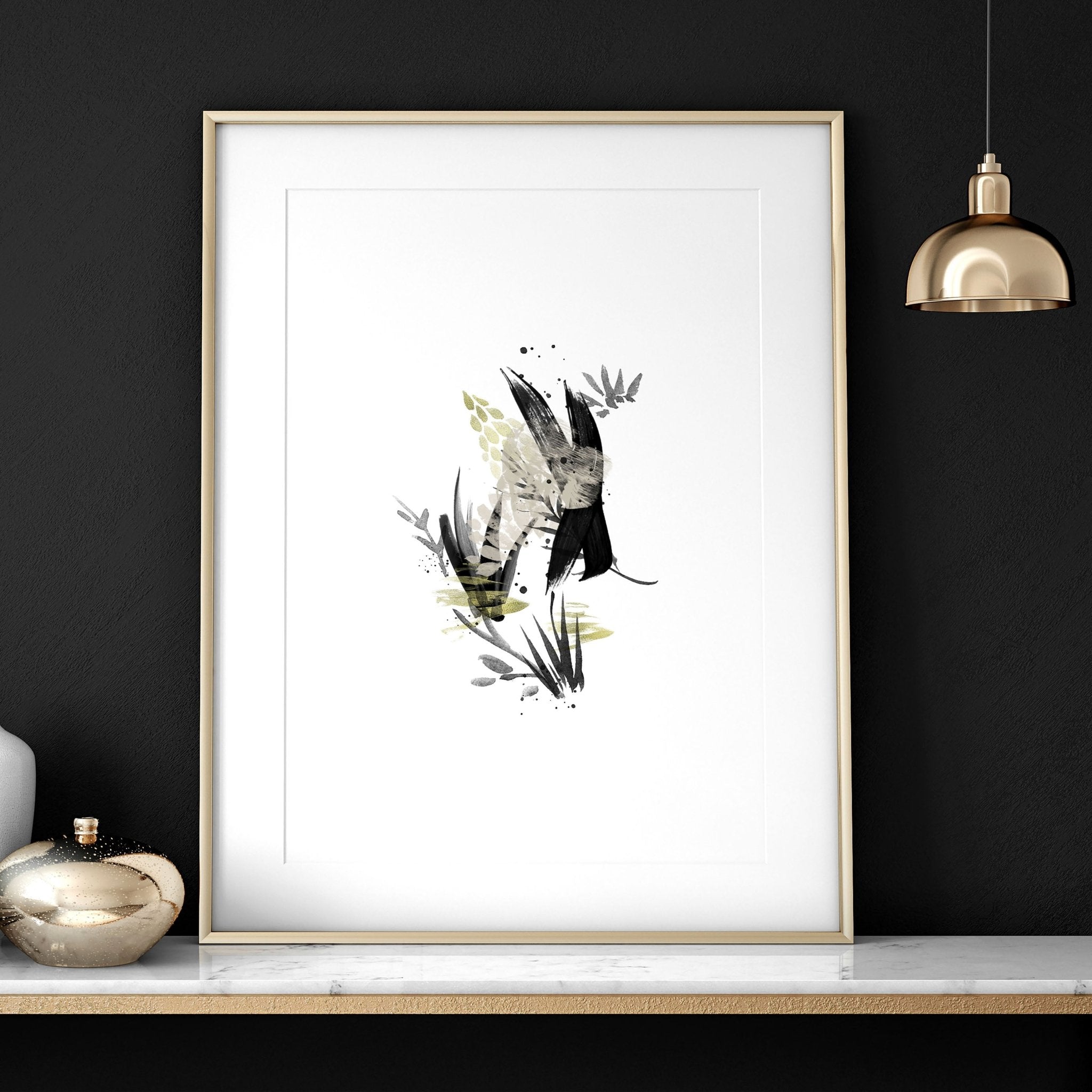 Set of 3 wall art prints featuring Abstract Japanese Wabi Sabi designs in Black, Grey, and Pastel colors, perfect for office decor.