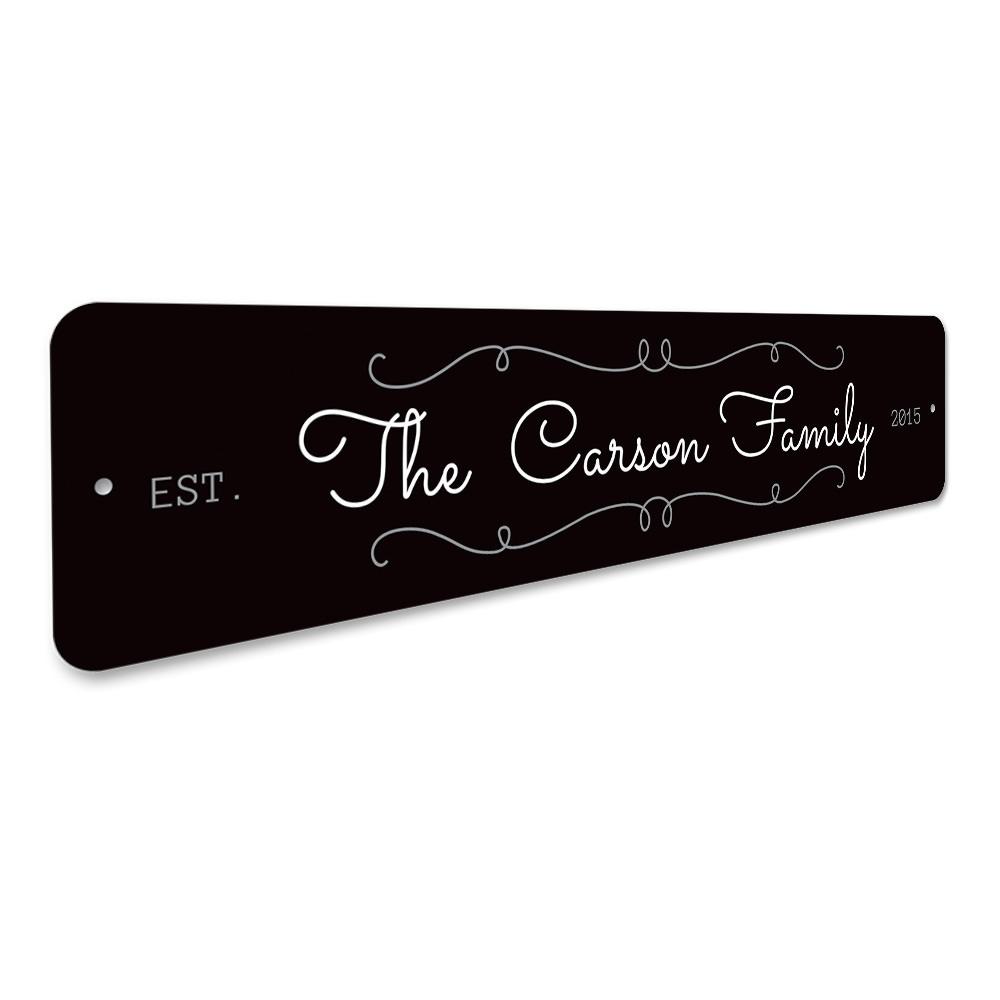 Customizable Wedding Anniversary Sign made from high-quality aluminum, featuring elegant design and pre-drilled holes for easy mounting.