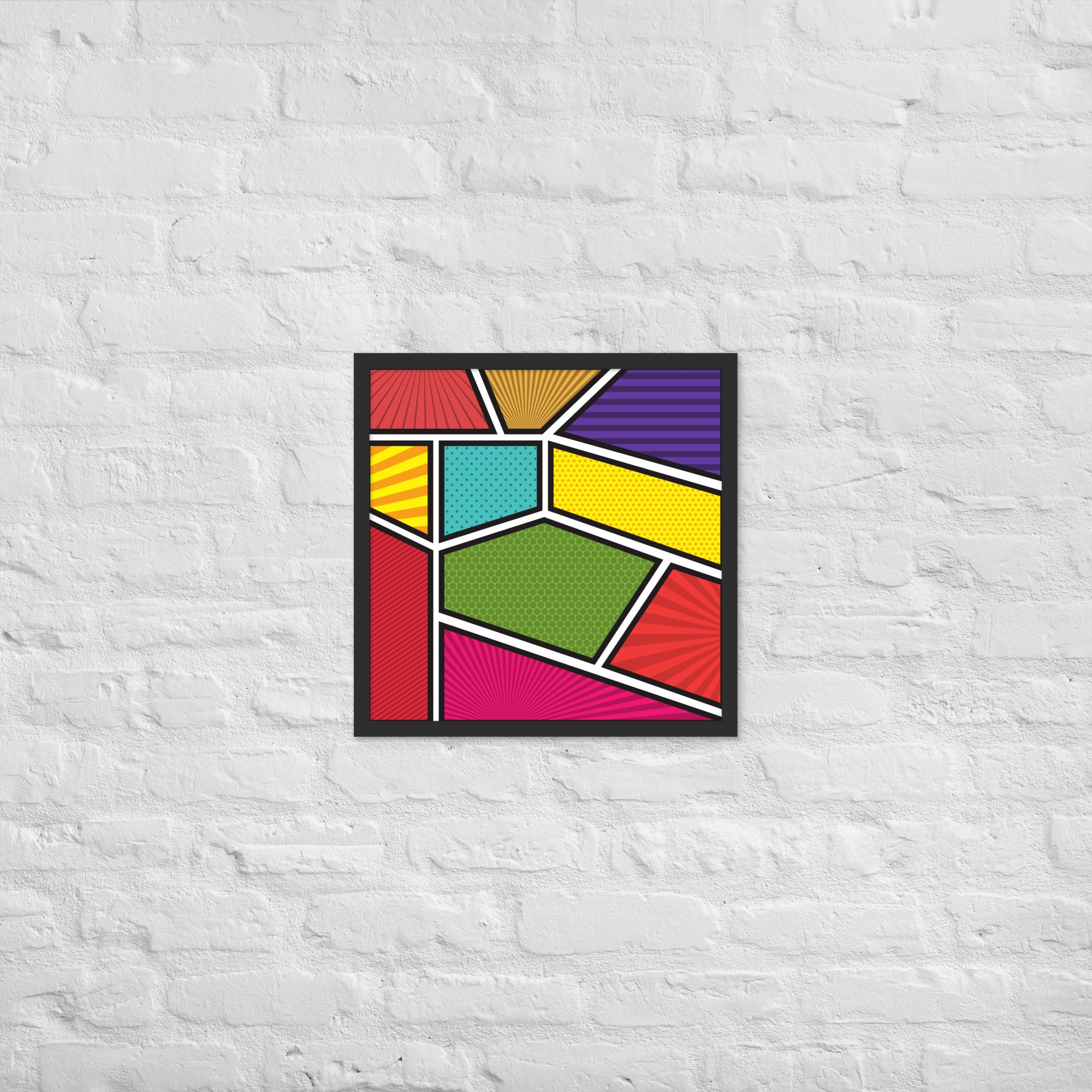 A beautifully framed poster titled 'Window to the Soul' featuring a matte finish and a sleek Ayous wood frame, perfect for home decor.