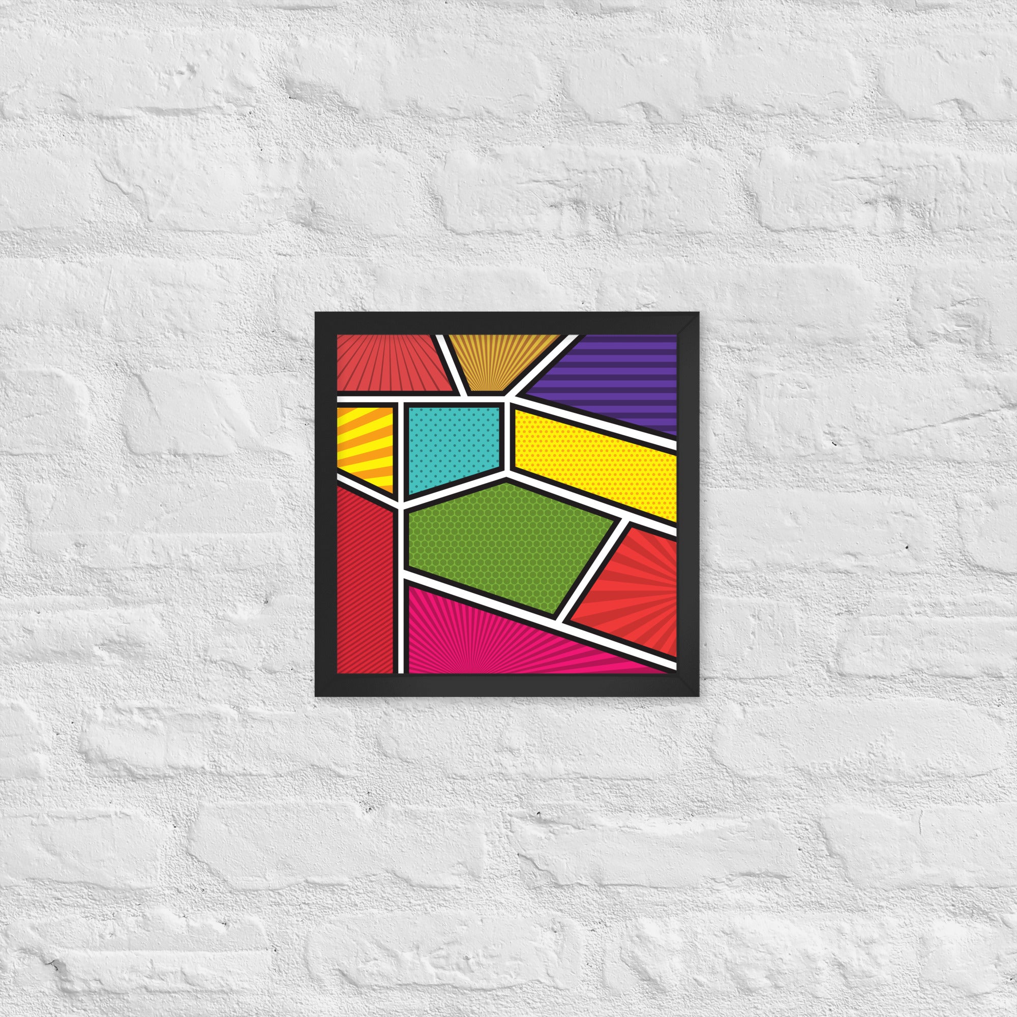 A beautifully framed poster titled 'Window to the Soul' featuring a matte finish and a sleek Ayous wood frame, perfect for home decor.