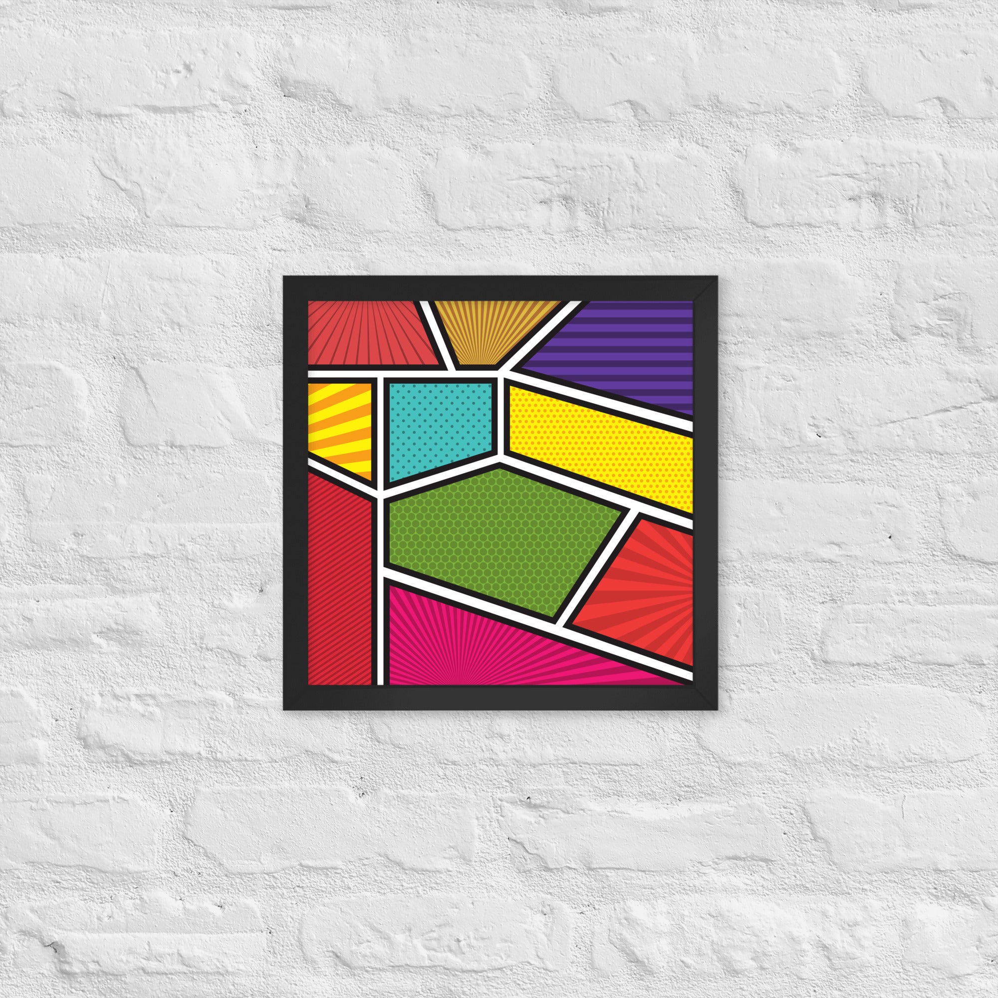 A beautifully framed poster titled 'Window to the Soul' featuring a matte finish and a sleek Ayous wood frame, perfect for home decor.