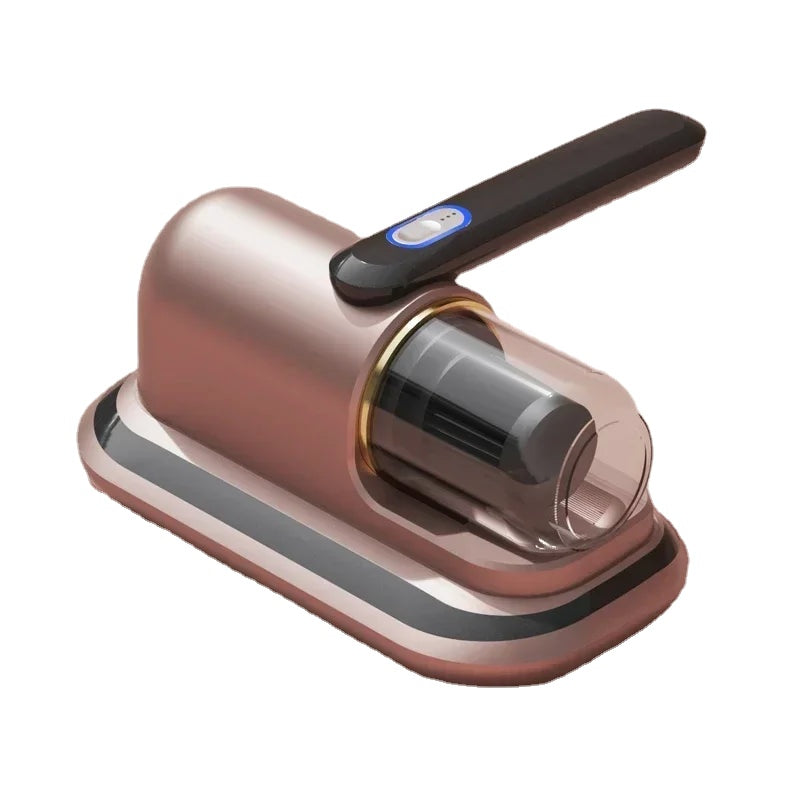 10kPa Handheld Mattress Vacuum Mite Remover, cordless cleaner designed for effective dust mite removal from mattresses, sofas, and pillows.