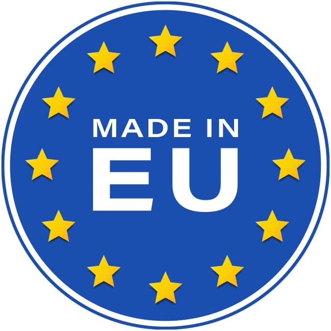 Faltbare Matratze 3-teilig in aufgeklapptem Zustand, ideal für Reisen und als Gästebett, mit abnehmbarem Bezug und 8 cm dickem Schaumstoffkern.