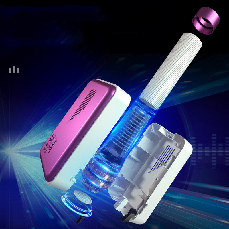 A compact and portable multifunctional clothes dryer with a cubic design, ideal for drying quilts and clothes at home.