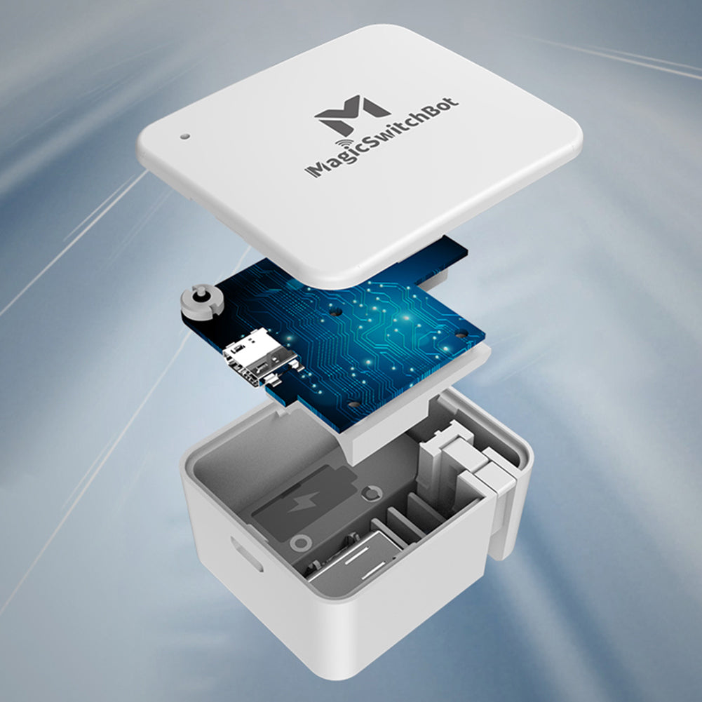 Wireless Bluetooth Smart Switch Button with compact design, suitable for various electrical appliances, easy installation.