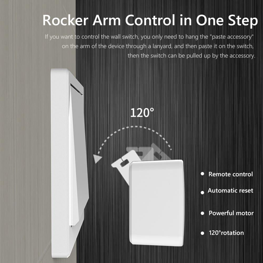 Wireless Bluetooth Smart Switch Button with compact design, suitable for various electrical appliances, easy installation.