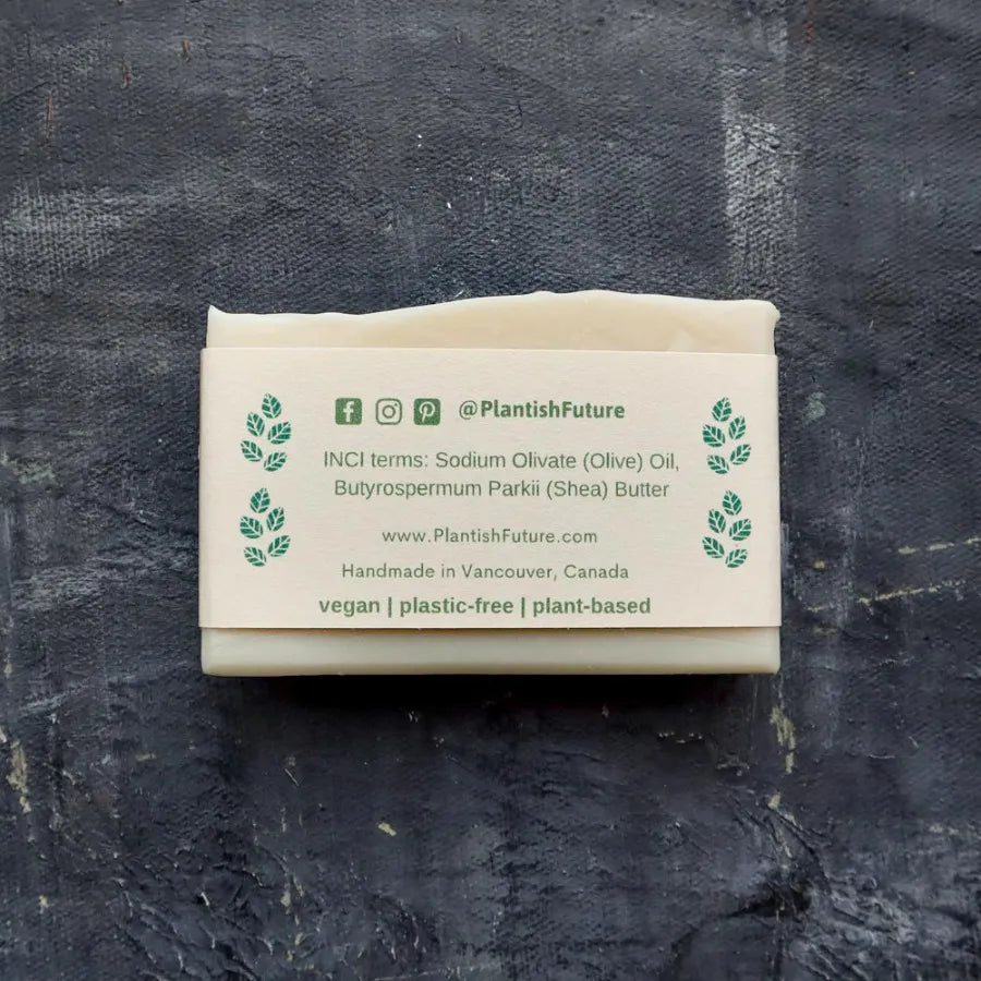 3-in-1 Soap Bar with Shea Butter, showcasing its creamy texture and natural ingredients.