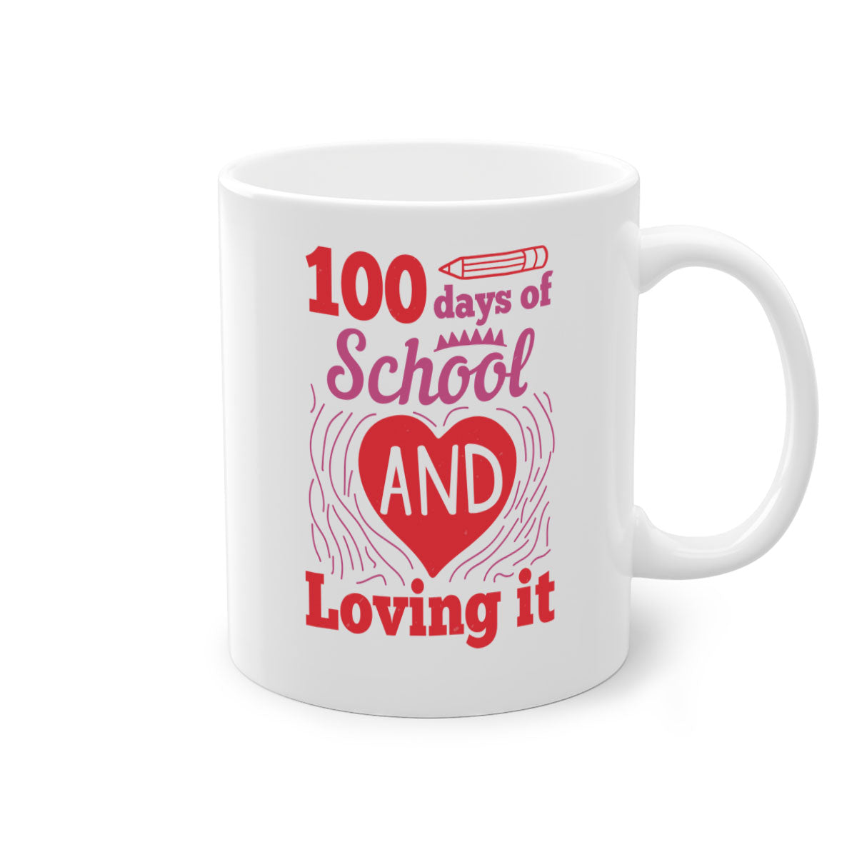 A stylish two-tone coffee mug with a colored handle and glossy finish, available in multiple colors and sizes.