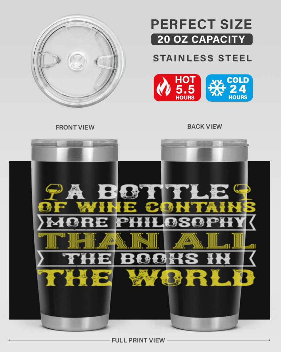 A stylish 20oz stainless steel tumbler with a copper lining, featuring a drink-thru lid, perfect for keeping beverages hot or cold.