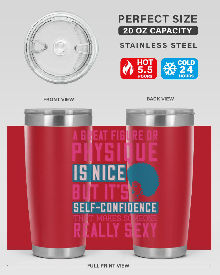 A stylish 20oz stainless steel tumbler with a copper lining, featuring a press-in lid, perfect for hot and cold beverages.