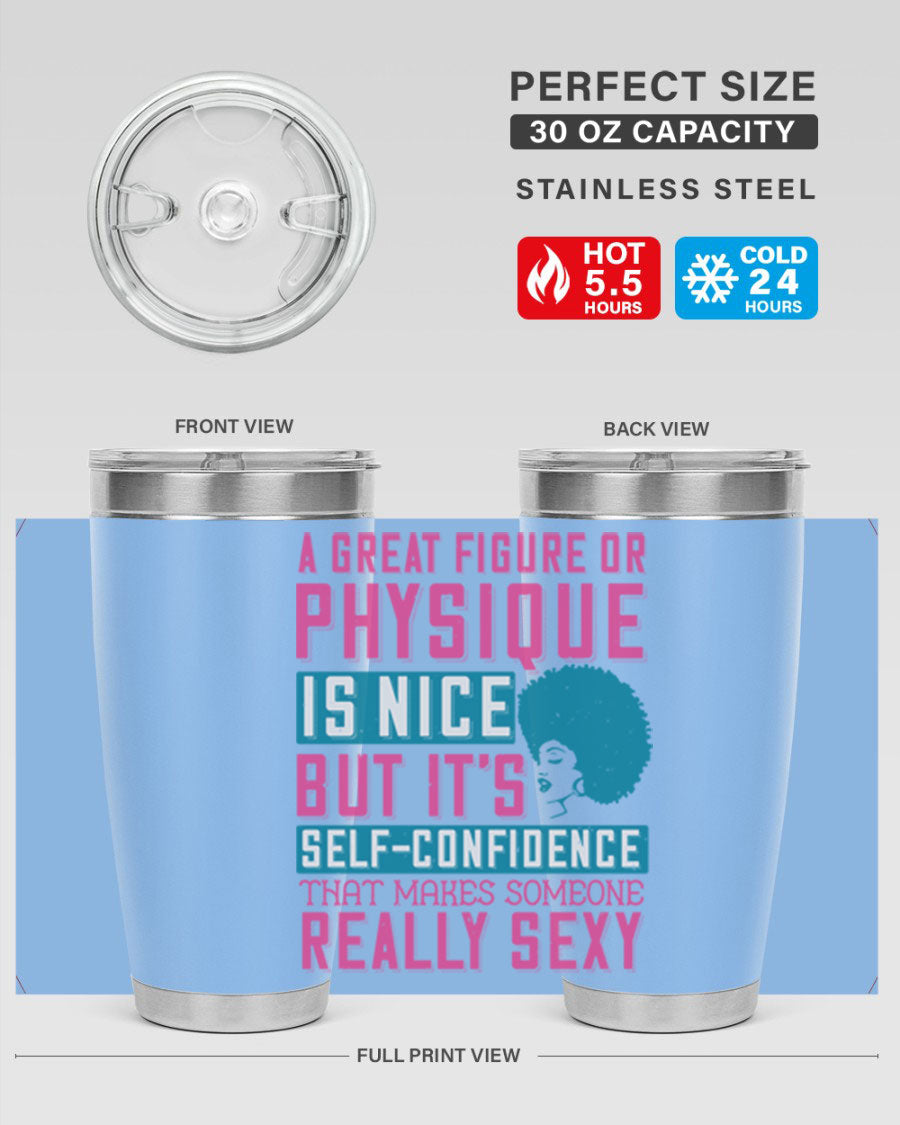 A stylish 20oz stainless steel tumbler with a copper lining, featuring a press-in lid, perfect for hot and cold beverages.