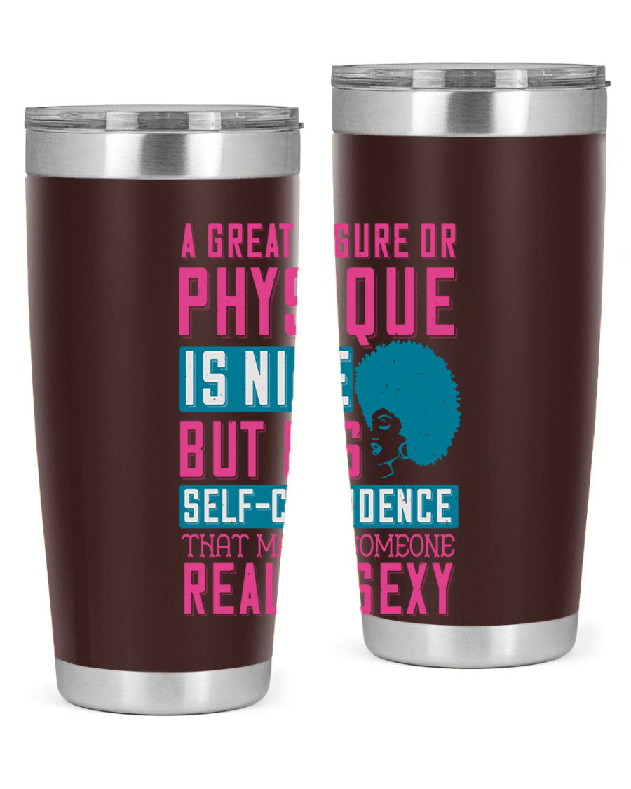A stylish 20oz stainless steel tumbler with a copper lining, featuring a press-in lid, perfect for hot and cold beverages.
