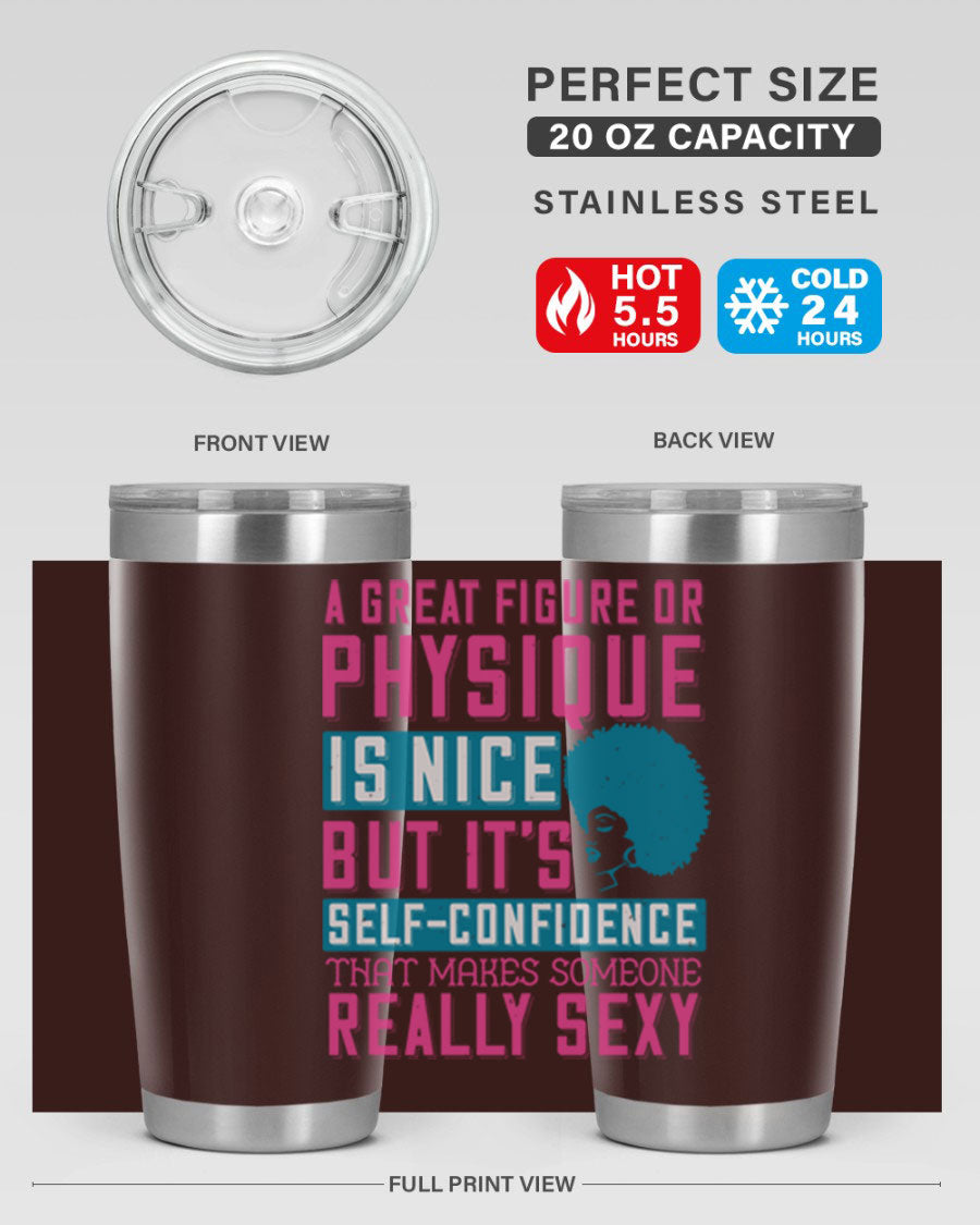 A stylish 20oz stainless steel tumbler with a copper lining, featuring a press-in lid, perfect for hot and cold beverages.