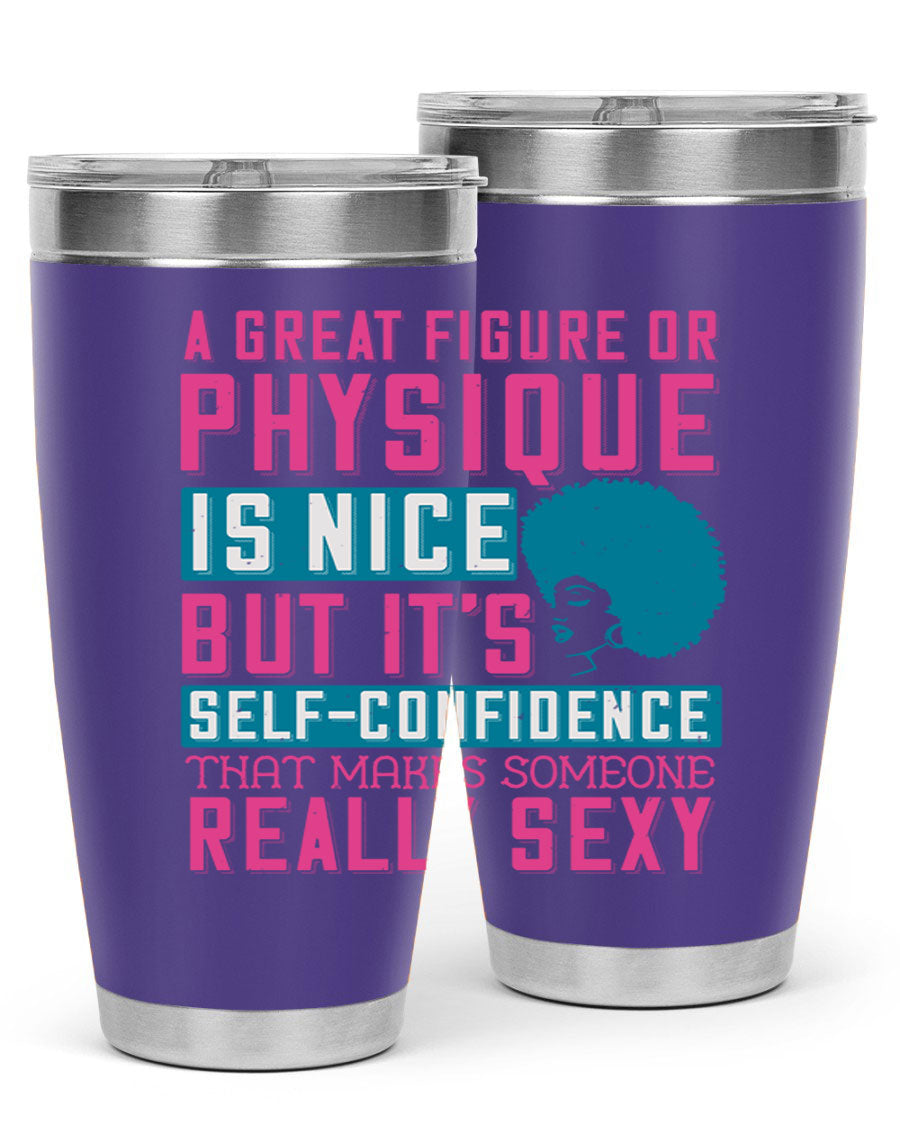 A stylish 20oz stainless steel tumbler with a copper lining, featuring a press-in lid, perfect for hot and cold beverages.