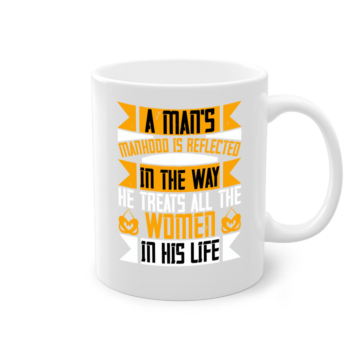 A stylish two-tone ceramic mug with a colored handle and glossy finish, available in five colors and two sizes, perfect for coffee or tea.