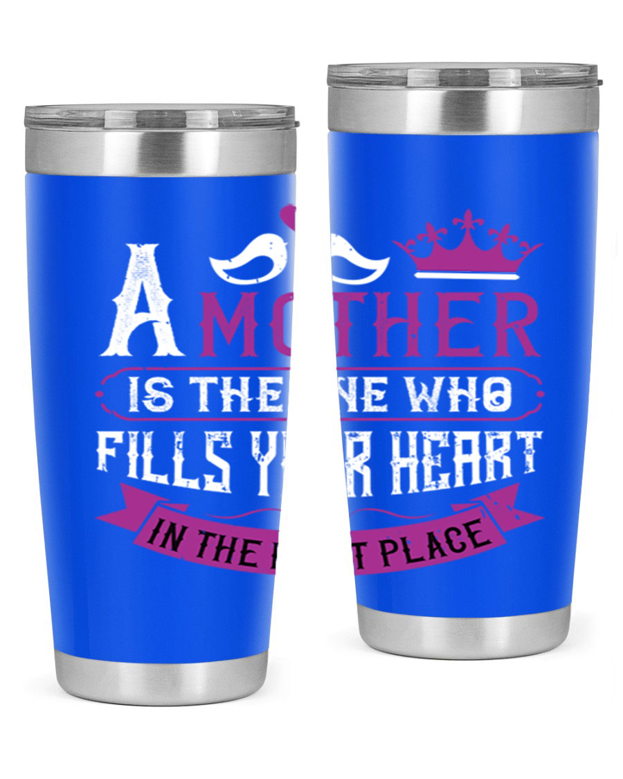 A stylish 20oz and 30oz stainless steel tumbler with a heartfelt Mother's Day design, perfect for keeping drinks hot or cold.