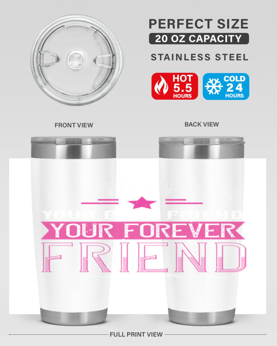 Stylish stainless steel tumbler featuring a heartfelt message about mothers, available in 20oz and 30oz sizes.